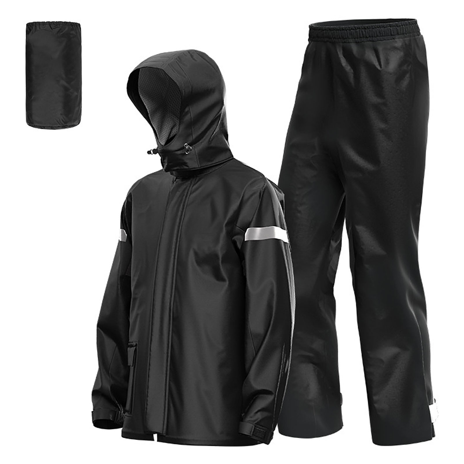 Cycling Gear For Rain - Erkekler için Motosiklet Yağmurluk, Dış Mekan