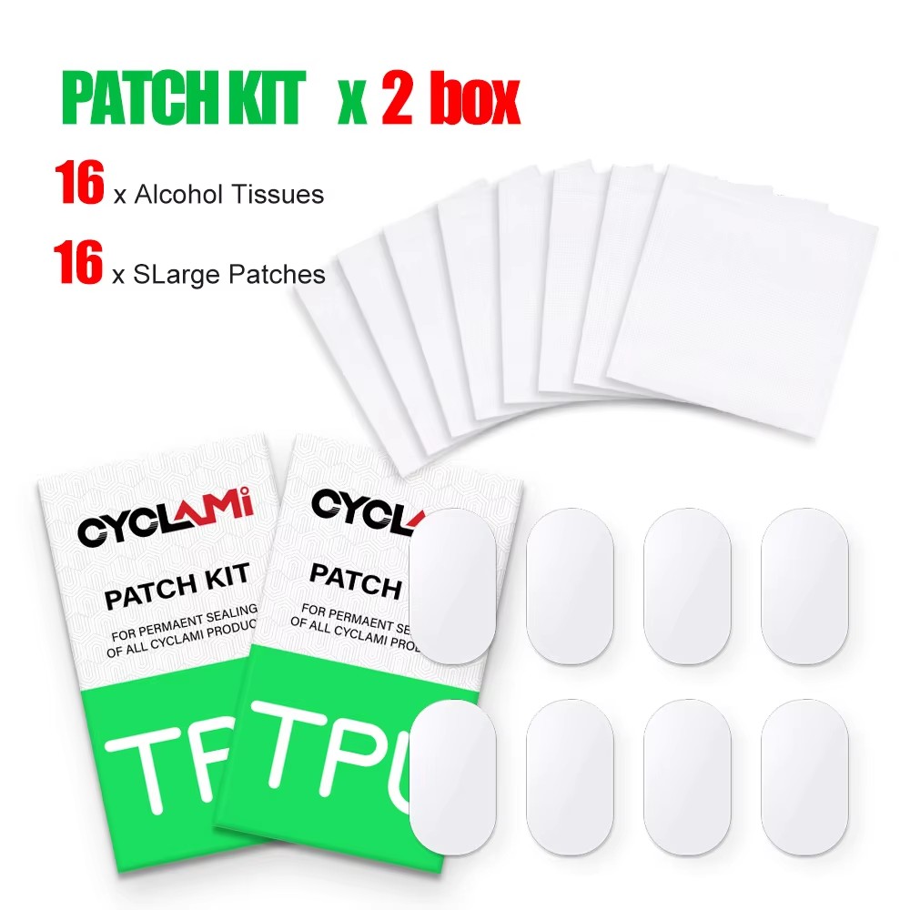 Bike Tube Repair Kit - CYCALMI 16/80 Adet Bisiklet İç Lastik