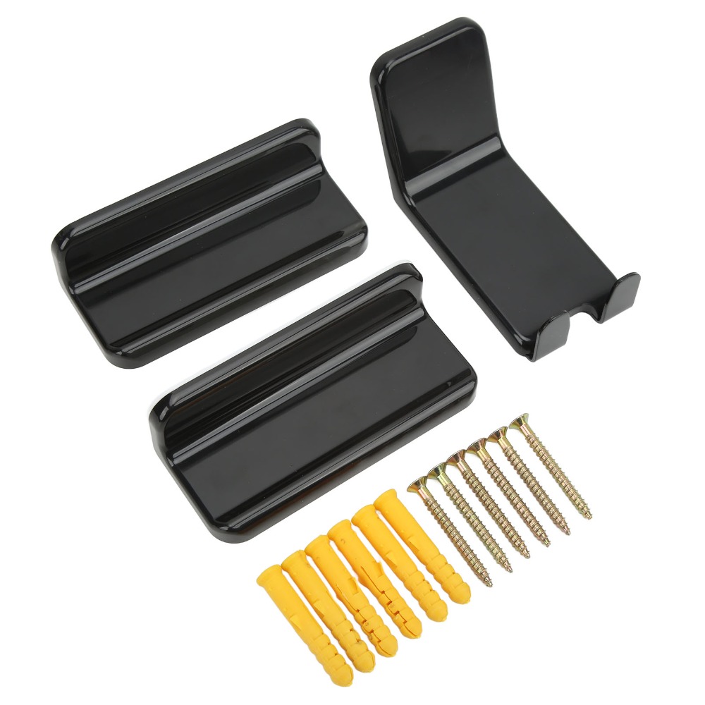 Cycling Gear Wall Hanger - Dayanıklı Siyah Duvar Bisiklet Askısı karbon
