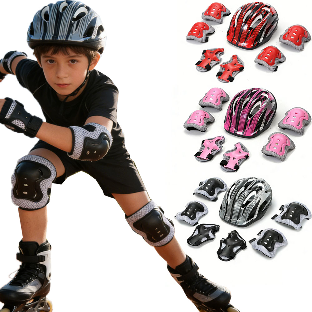 Cycling Protective Gear Kids - Bisiklet Spor Koruyucu Ekipman Seti Ayarlanabilir