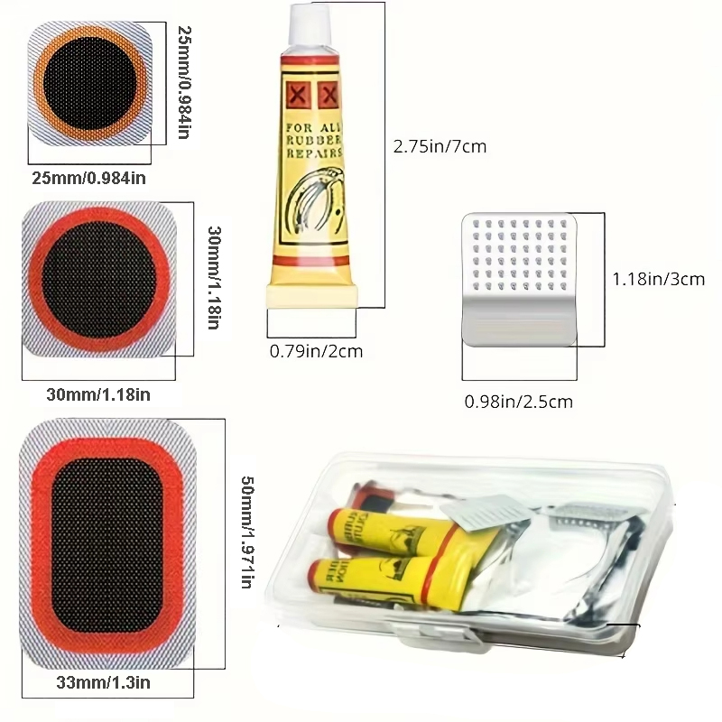 39 adet bisiklet lastiği tamir - Bike Tube Repair Kit incelemesi ve fiyatı