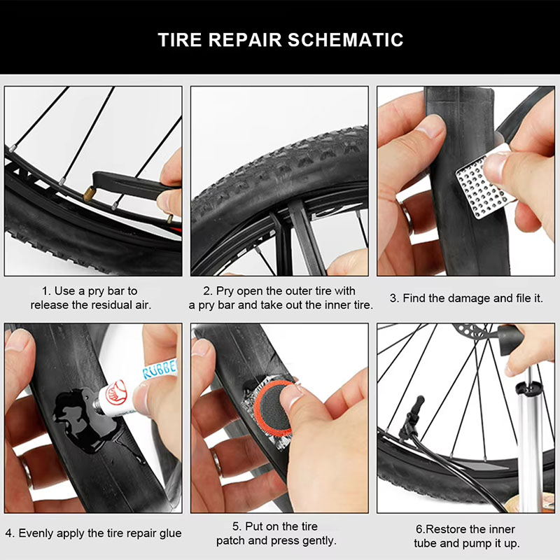 39 adet bisiklet lastiği tamir - Bike Tube Repair Kit incelemesi ve fiyatı