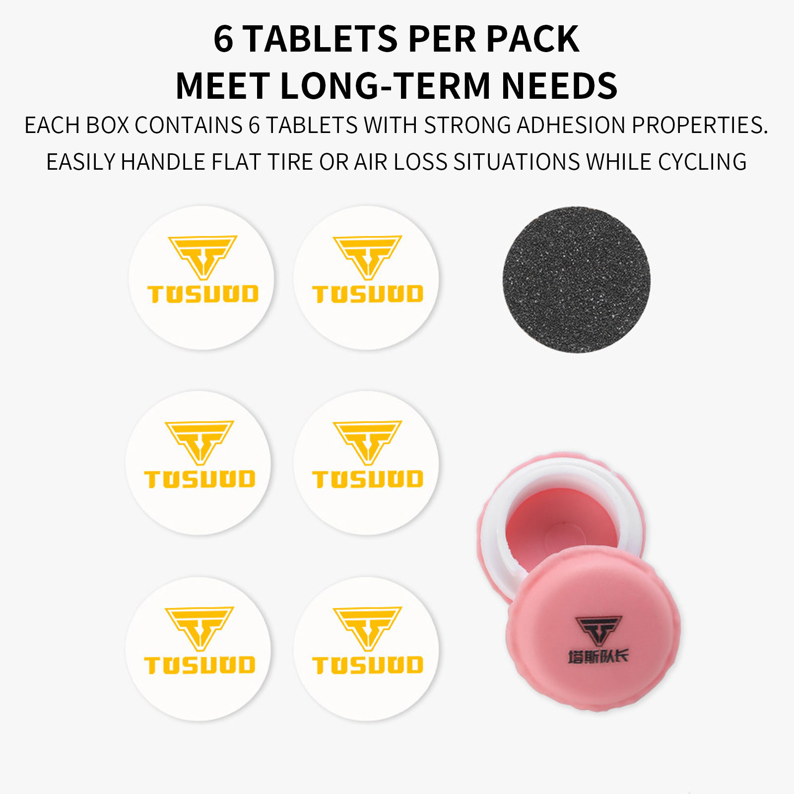 TOSUOD Bisiklet Lastiği Tamir  - Bike Tube Repair Kit incelemesi ve fiyatı