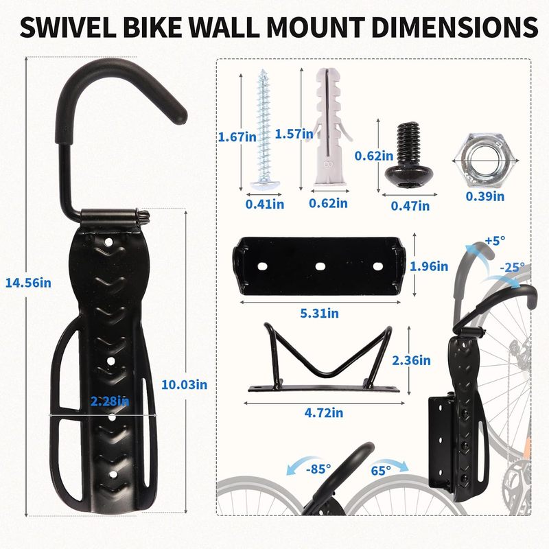Döner Bisiklet Duvar Askısı 66 - Cycling Gear Wall Hanger incelemesi ve fiyatı