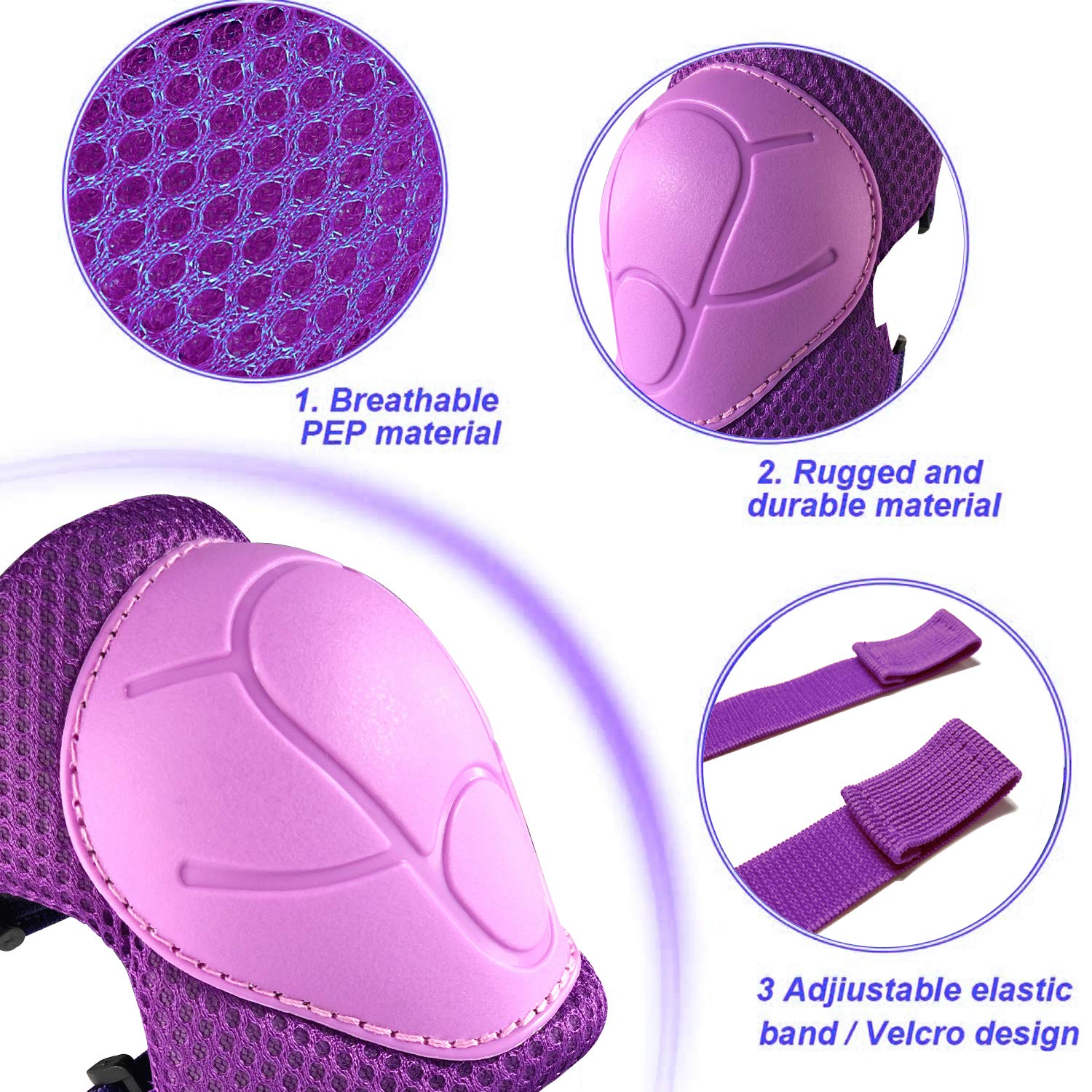 Çocuklar için Dizlikler ve Dir - Cycling Protective Gear Kids incelemesi ve fiyatı
