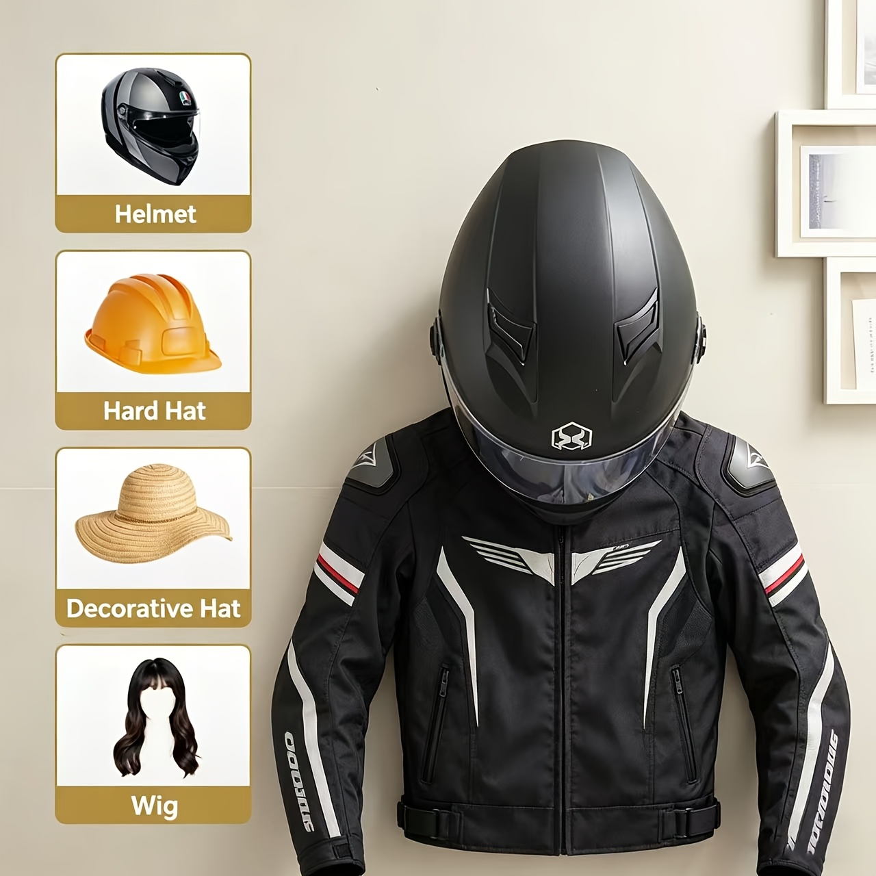 Motosiklet Kask Tutucu Masif A - Cycling Gear Wall Hanger incelemesi ve fiyatı