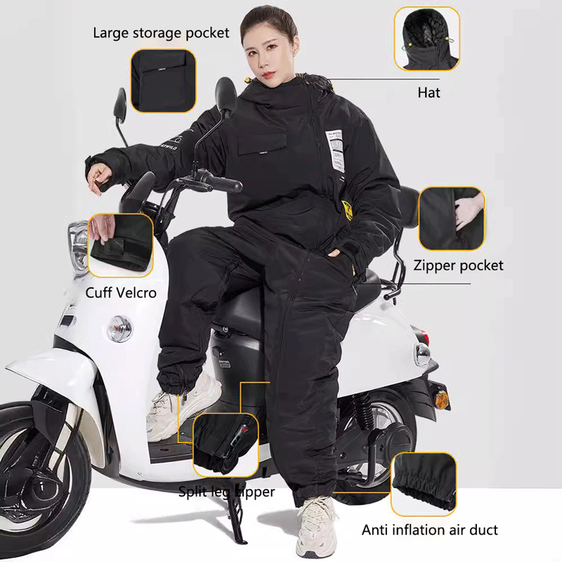Motosiklet bisiklet giyim rüzg - Cycling Gear For Winter incelemesi ve fiyatı